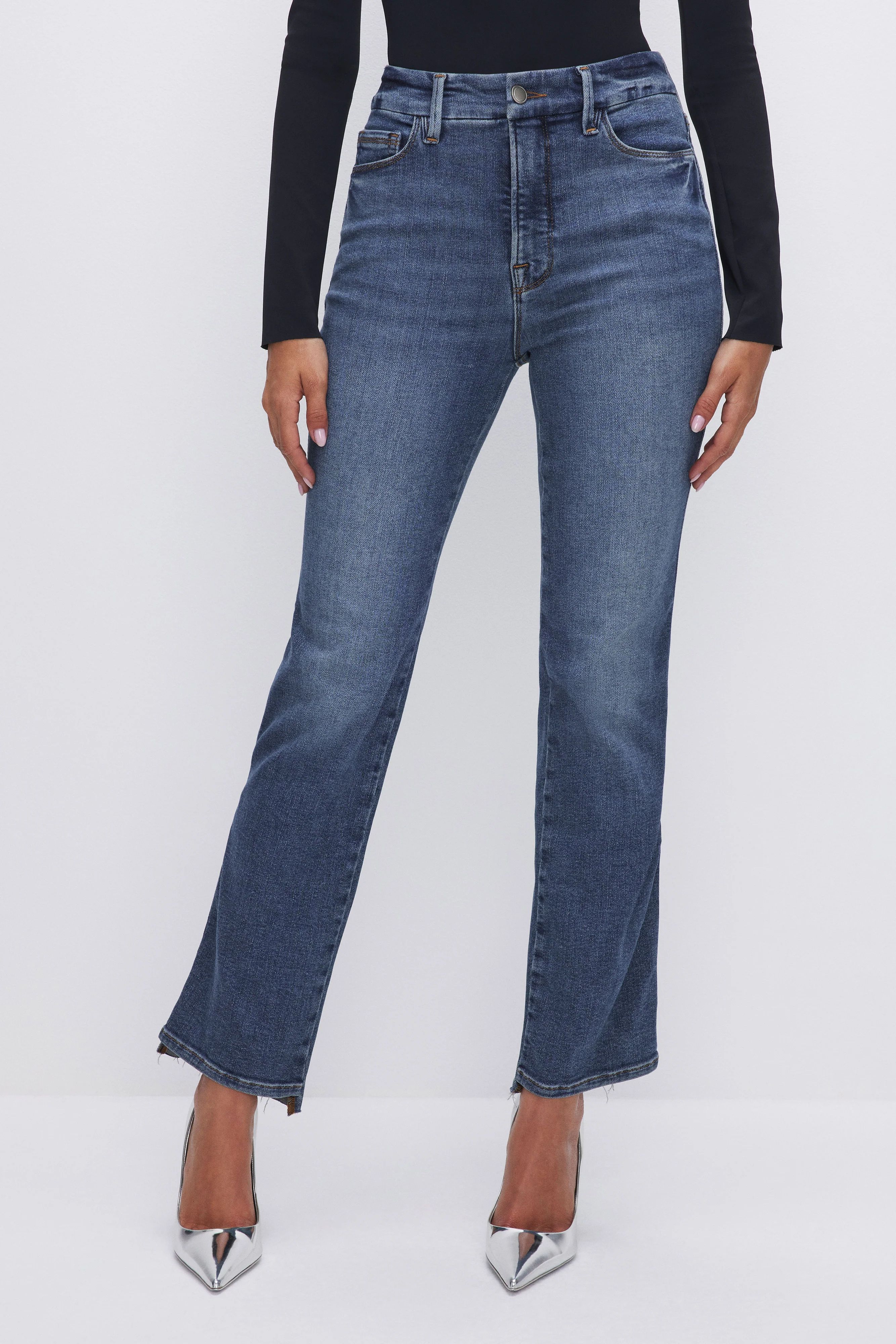 GOOD CURVE STRAIGHT JEANS | Good American