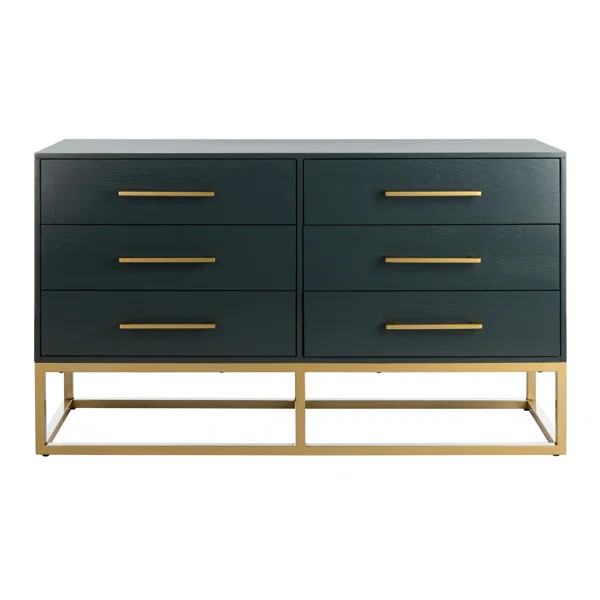 Delancey 6 Drawer Double Dresser | Wayfair North America