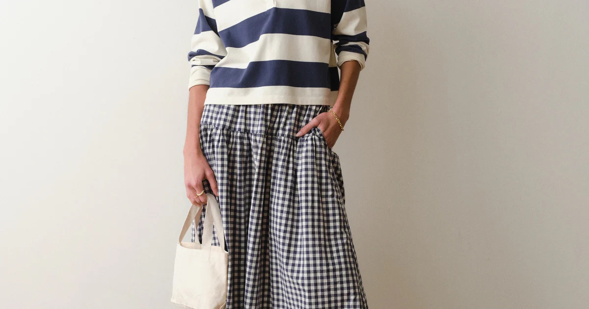 Gia Poplin Skirt | Marine Layer