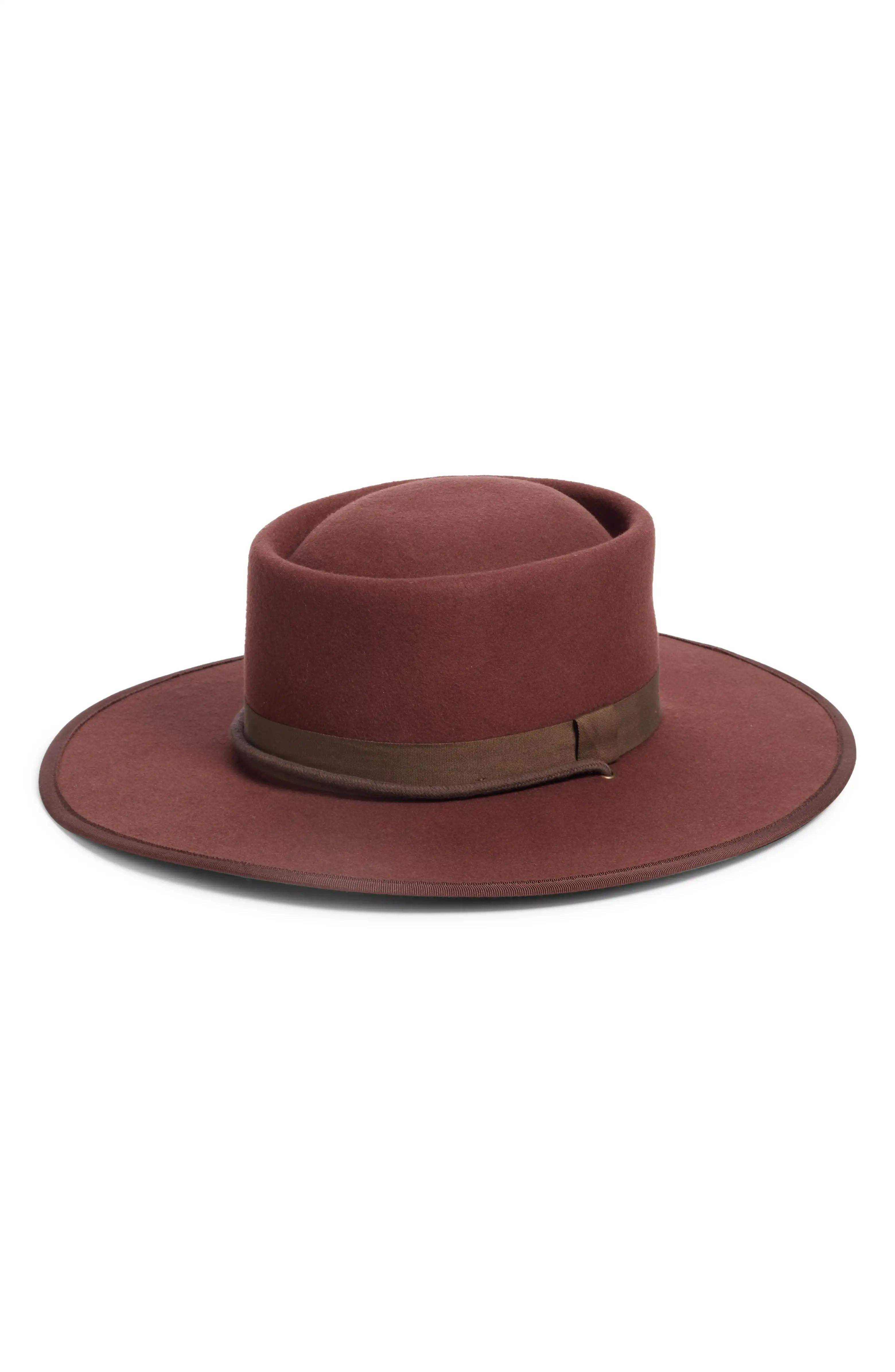 Dipped Crown Felt Hat | Nordstrom
