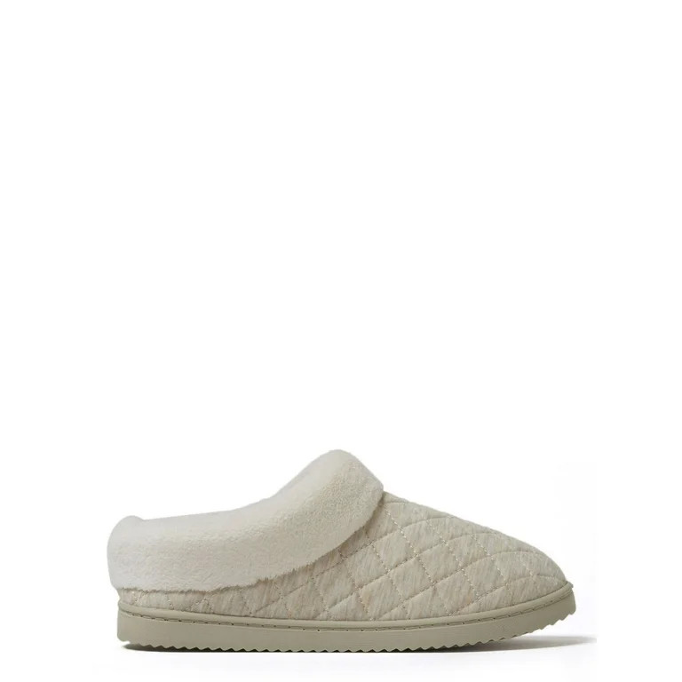 Dearfoams Cozy Comfort Women's Quilted Jersey Clog | Walmart (US)