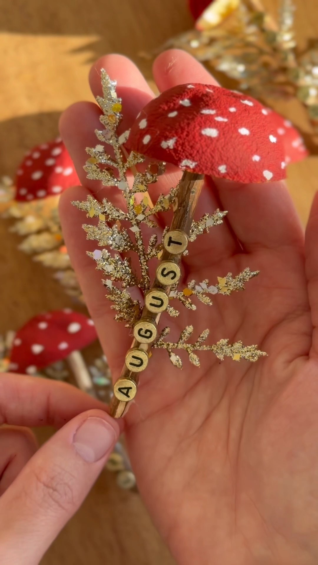 Here are the letter beads I used to make these name tags! We used them for Thanksgiving, and now we use them as name tags for our stockings. ✨

#LTKdayinmylife #LTKHoliday #LTKHome