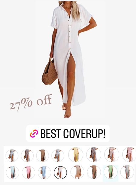Grab this coverup while it’s on sale! 
#competition

#LTKtravel #LTKSeasonal