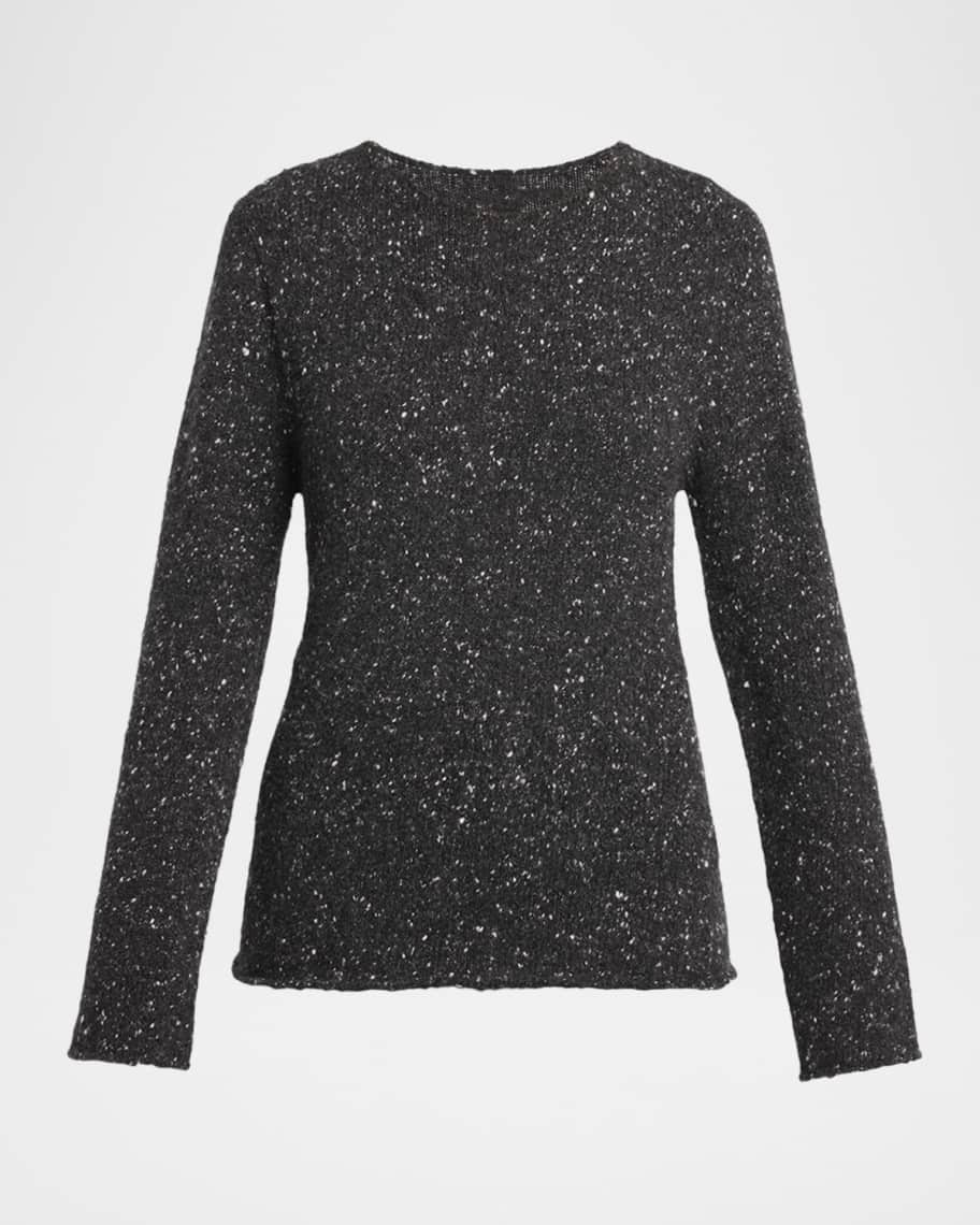 Maira Speckled Cashmere Sweater | Neiman Marcus