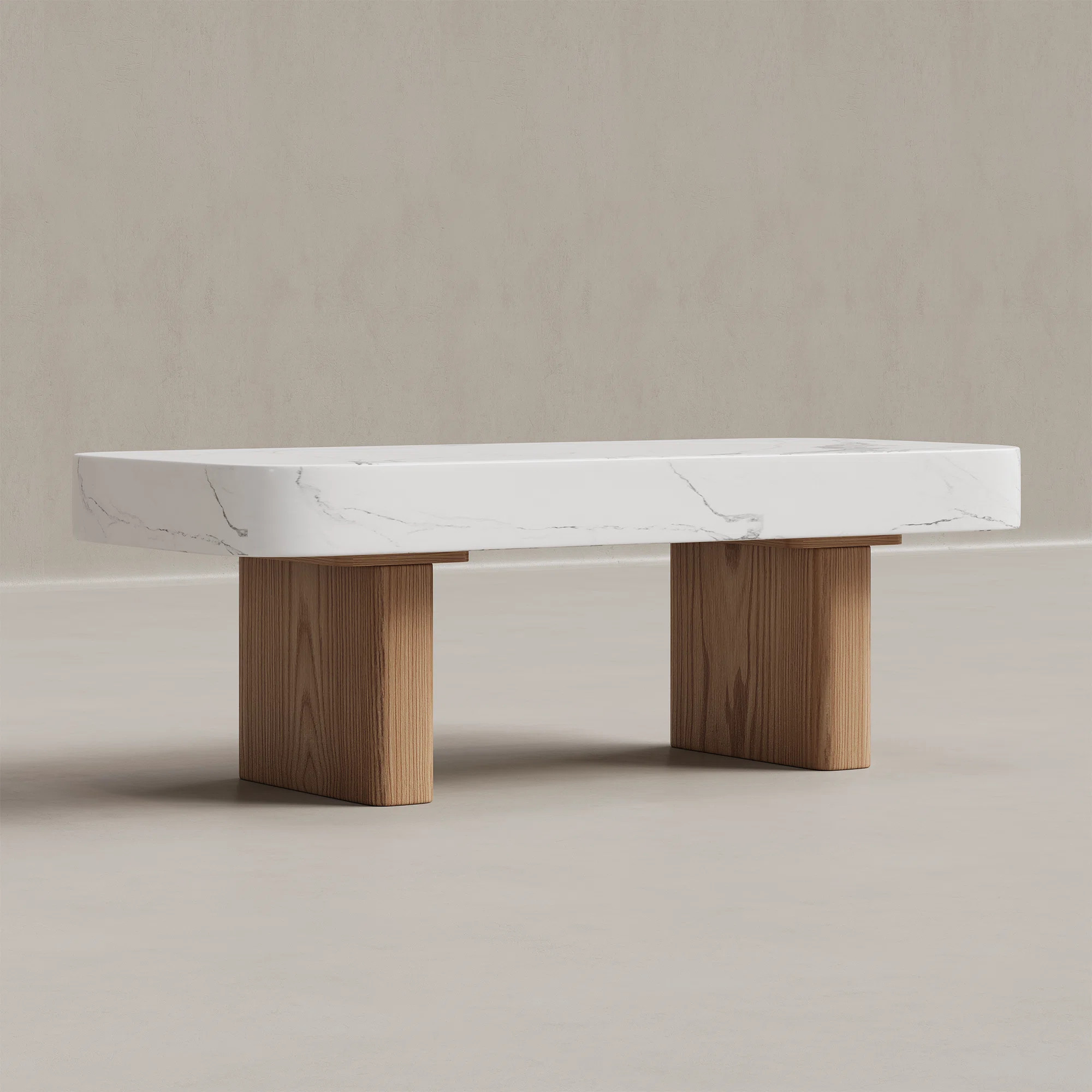 39.4'' Marble Coffee Table | Wayfair North America