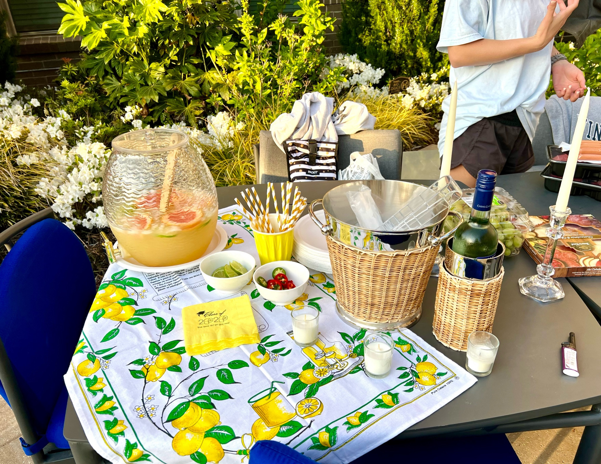 Summer Tablescape 🍋 🕯️ 🥂 

#LTKSeasonal #LTKunder50 #LTKunder100