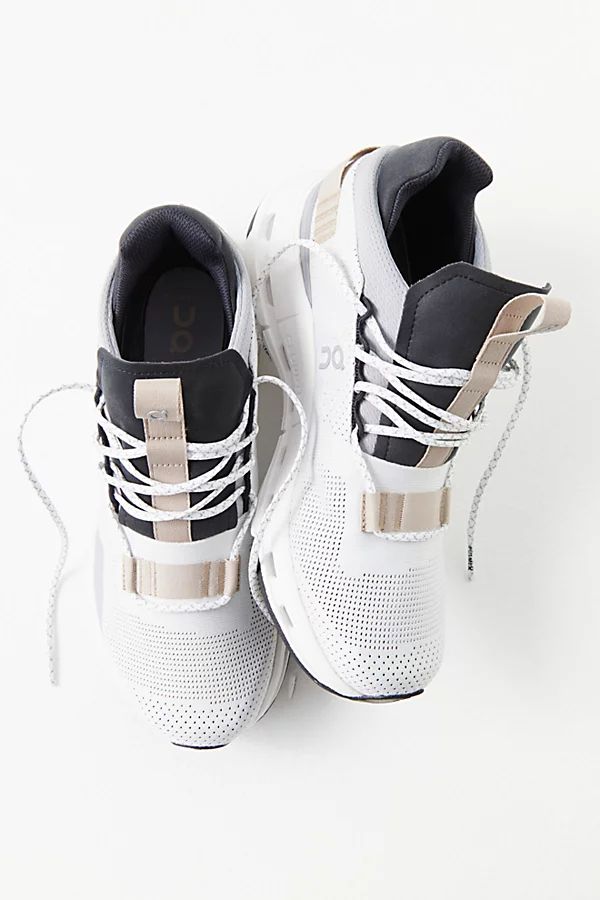 On Cloudnova Sneakers by On at Free People, White / Sand, US 6.5 | Free People (Global - UK&FR Excluded)