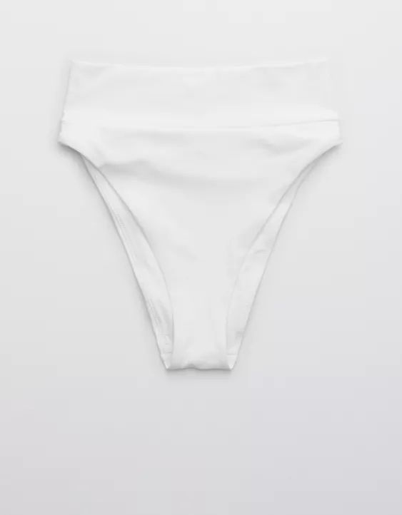 Aerie High Cut Cheeky Bikini Bottom | American Eagle Outfitters (US & CA)