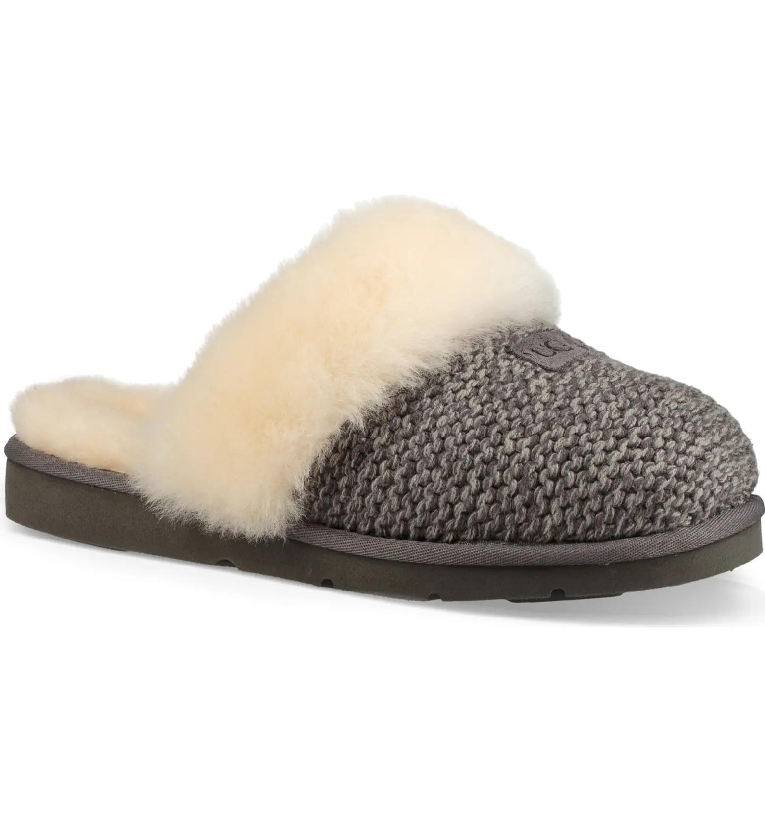 UGG® Cozy Knit Genuine Shearling Slipper | Nordstromrack | Nordstrom Rack