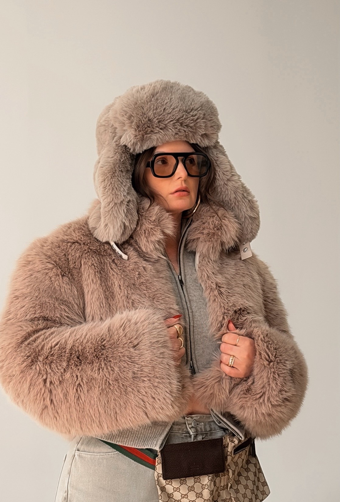 Faux fur jacket

#LTKSeasonal