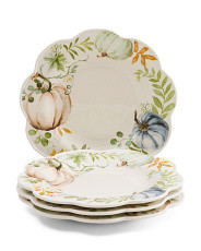 Set Of 4 Harvest Dinner Plates | Kitchen & Dining Room | Marshalls | Marshalls