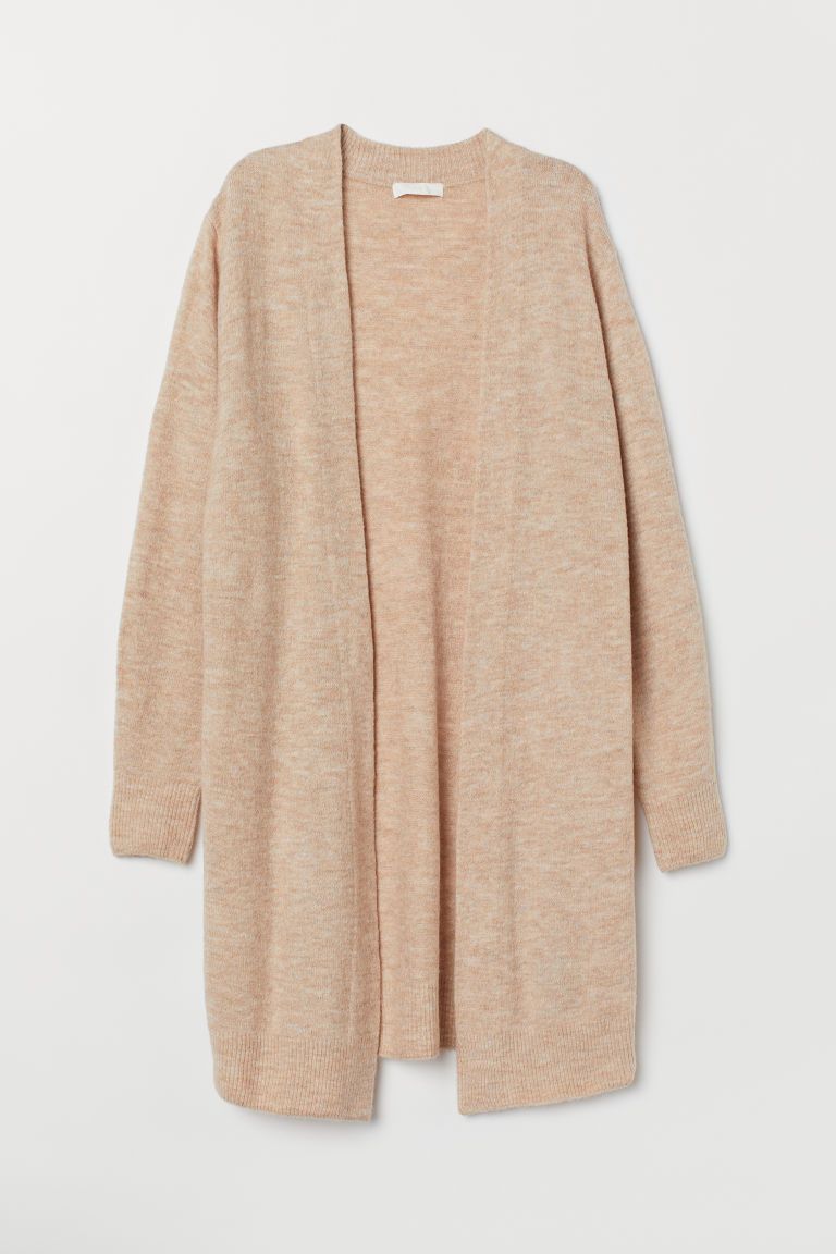 H & M - Long Cardigan - Beige | H&M (US + CA)