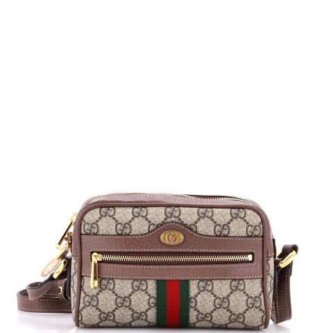 Ophidia Shoulder Bag GG Coated Canvas Mini | Rebag