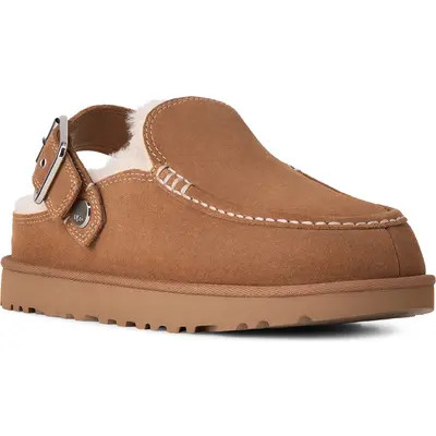 UGG(r) Goldenstar Evelina Clog in Burnt Cedar at Nordstrom, Size 8 | Nordstrom