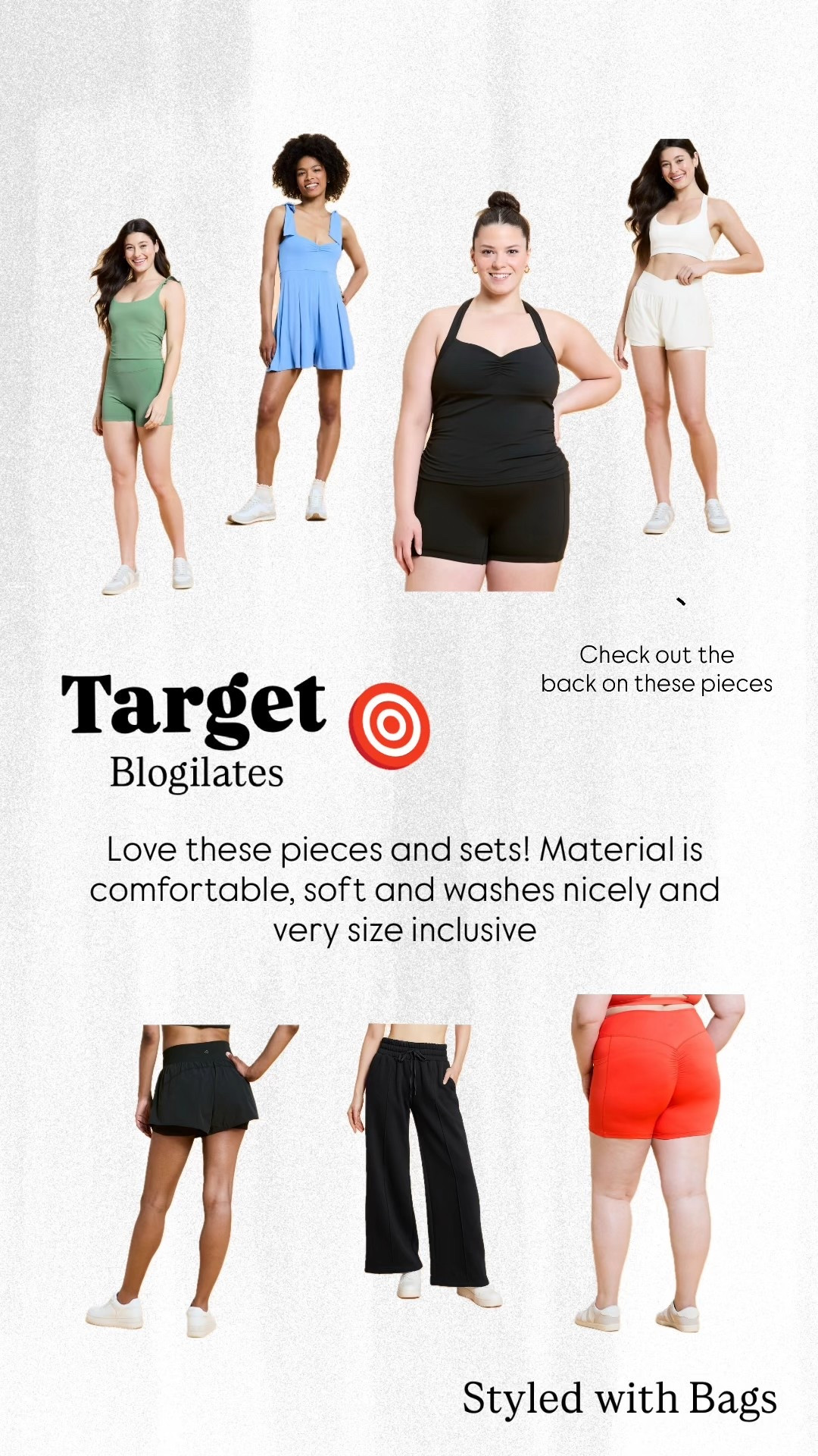 Simple Pilates, Yoga and athletic wear that you can mix and match!  

Affordable work out gear, affordable atheleisure wear, pilates outfits, yoga outfits, gym outfits, affordable gym outfits, affordable women’s outfits for the gym, affordable Pilates outfit, workout gear that wash as well
#ltkplussize

#LTKMidsize #LTKActive