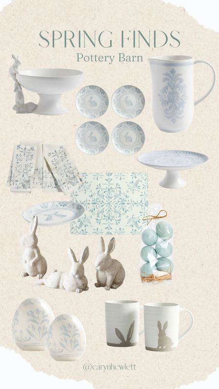 Spring is almost here! 🐰🌷🌱 Here are my Pottery Barn picks! #potterybarn #spring #springpicks #easter #easterpicks #homedecor 

#LTKunder100 #LTKhome
