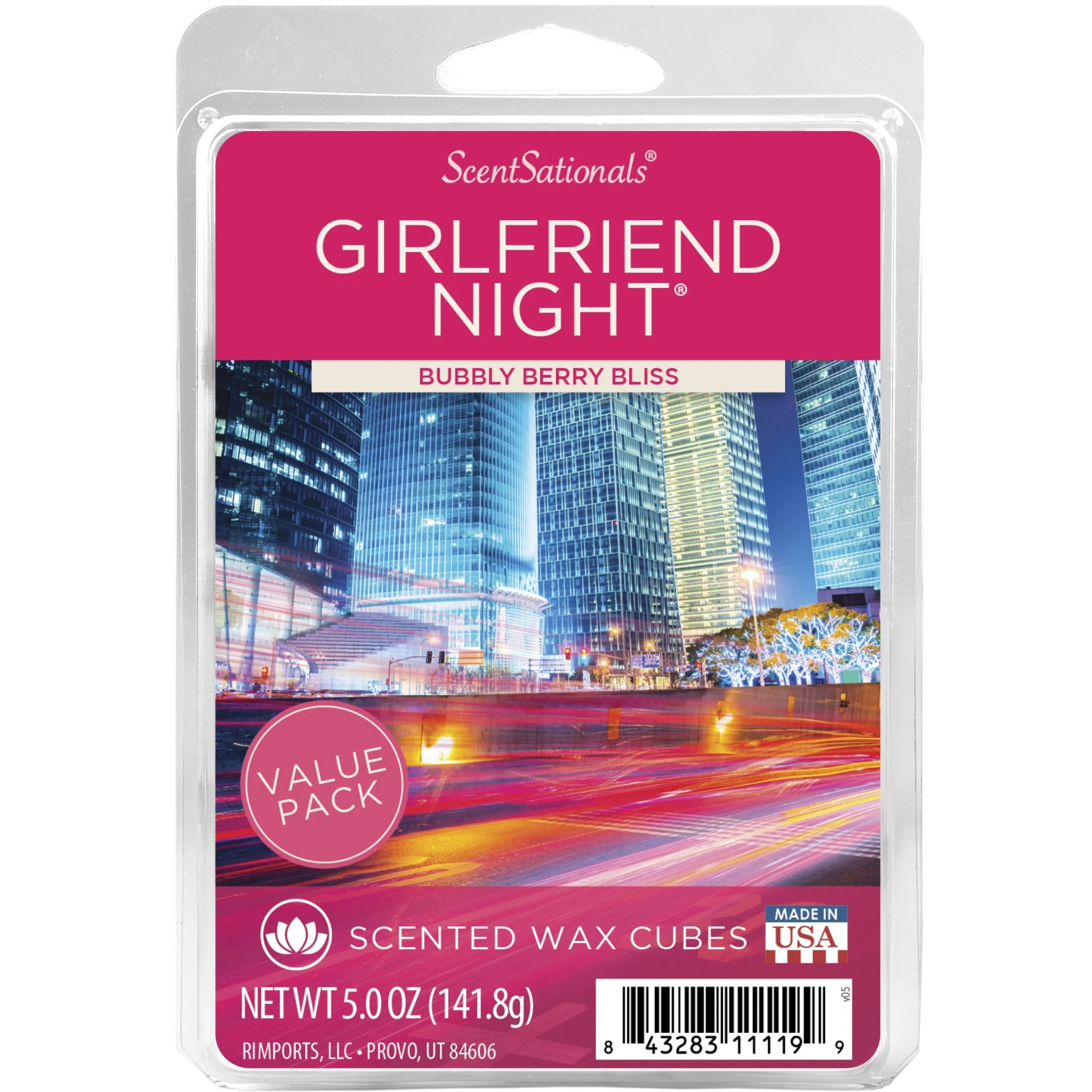 Girlfriend Night Scented Wax Melts, ScentSationals, 5 oz (Value Size) - Walmart.com | Walmart (US)