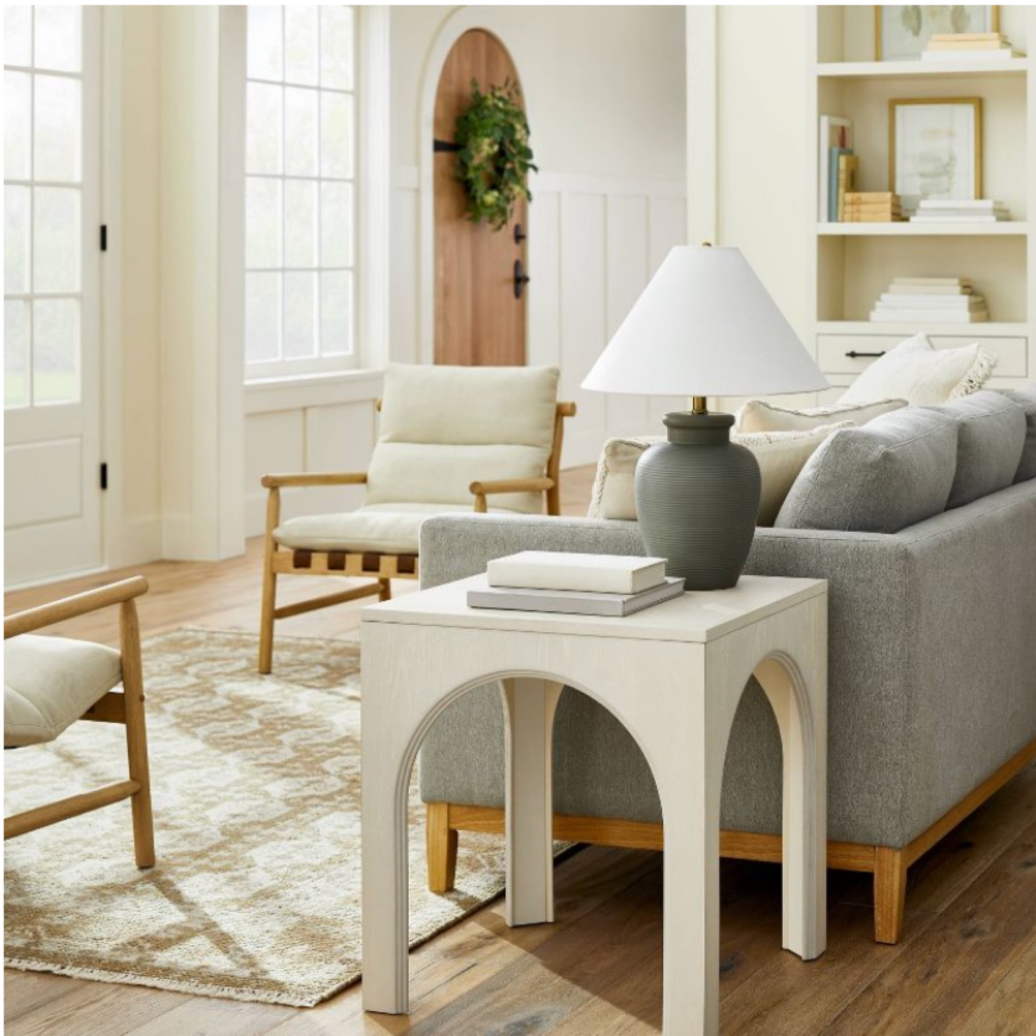 Studio McGee + Target new Spring launch release // affordable Spring home decor for your living room 🏡 #livingroom #studiomcgee #target #sofa #rug #sidetable #lamp

#LTKhome #LTKSeasonal #LTKstyletip