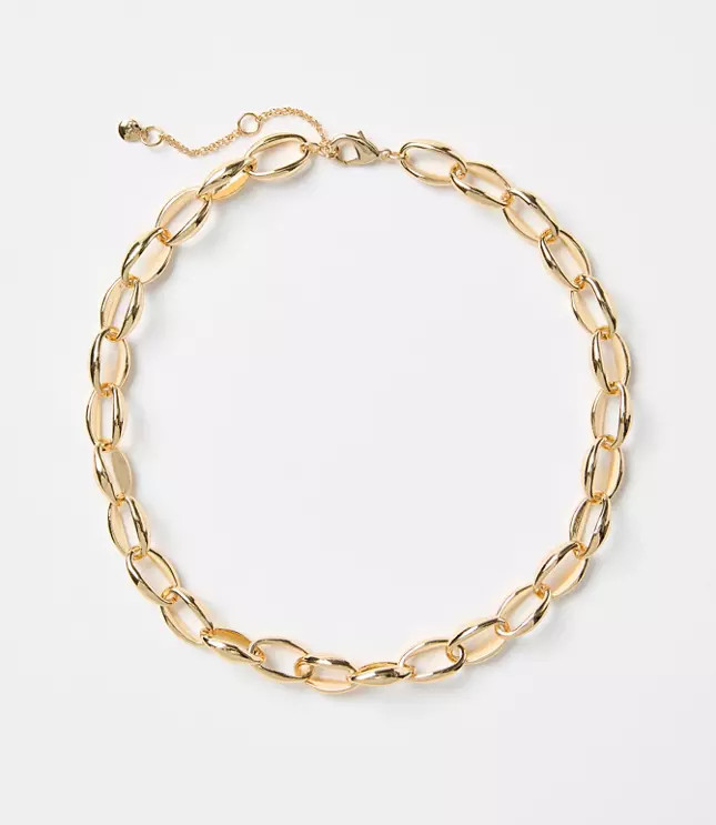 Chunky Chain Link Necklace | LOFT