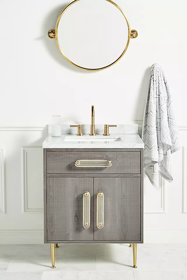 Odetta Powder Bathroom Vanity | Anthropologie (US)
