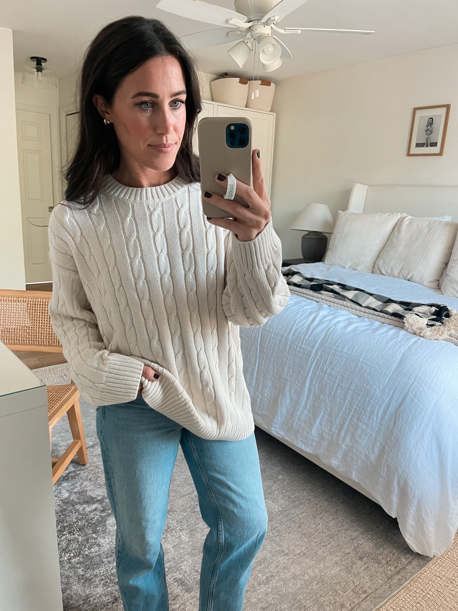 Cable Knit - wearing small

#LTKStyleTip #LTKFindsUnder100 #LTKSeasonal