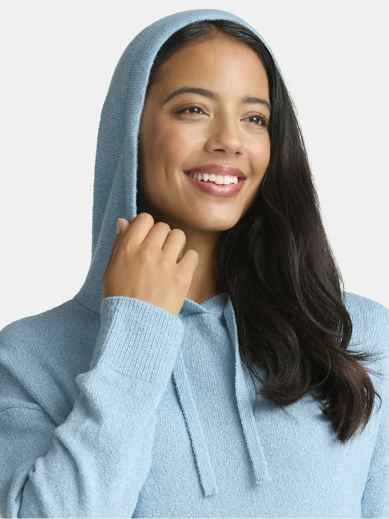 Time and Tru Women's and Women’s Plus Sweater Hoodie and Pants Set, Sizes XS-4X | Walmart (US)