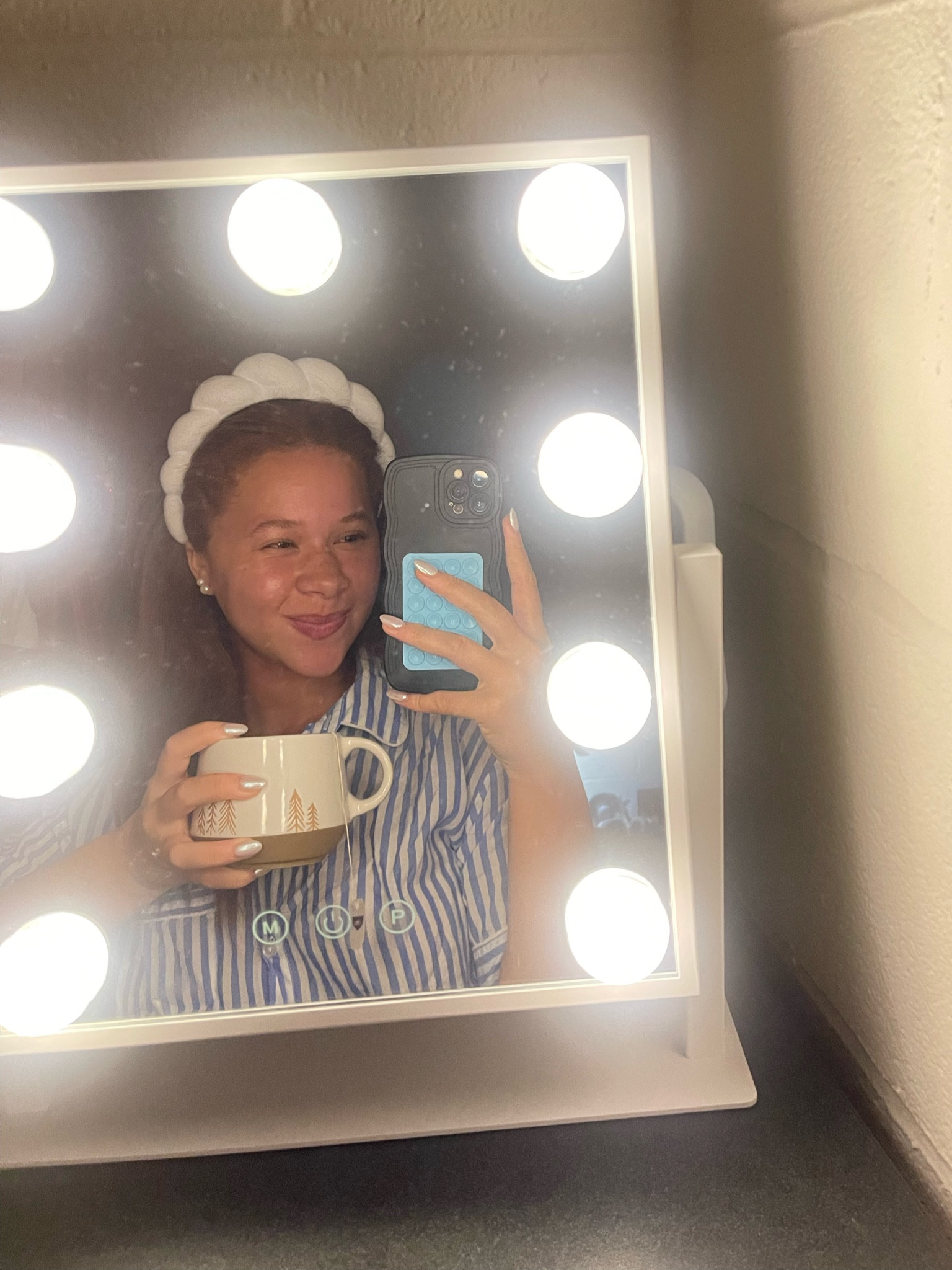 this headband is the cutest while getting ready

#LTKHoliday #LTKSeasonal #LTKGiftGuide