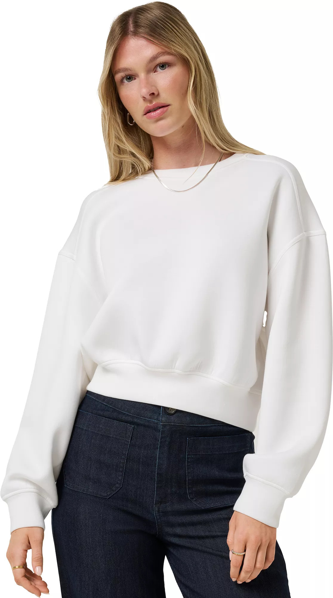 TravisMathew Women's Cloudscape Golf Pullover, Medium, Snow White | DICK'S Sporting Goods