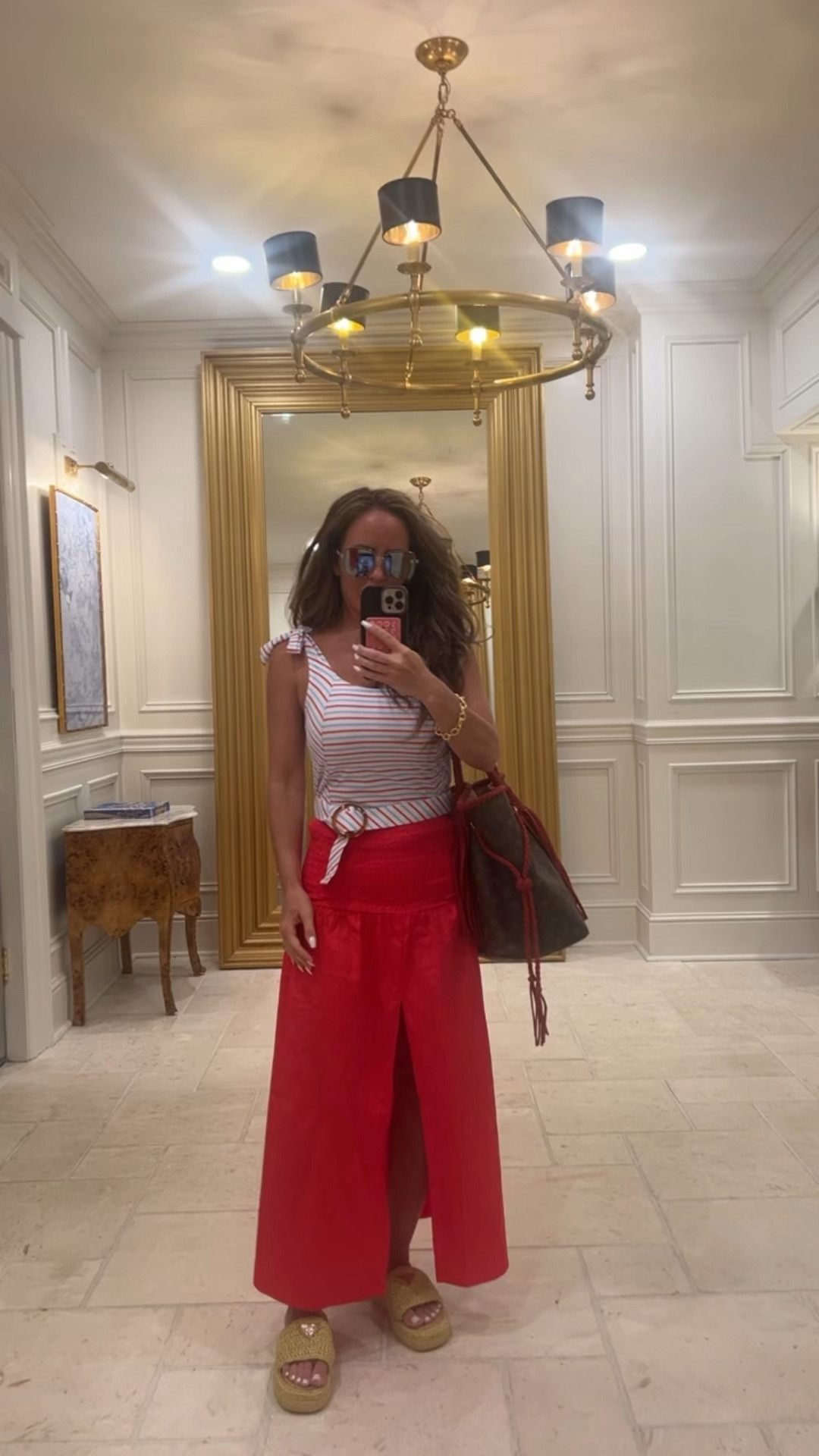 Sunday fun day! I styled this red skirt as a coverup for a patriotic pool look.  

#LTKSwim #LTKStyleTip #LTKFindsUnder50