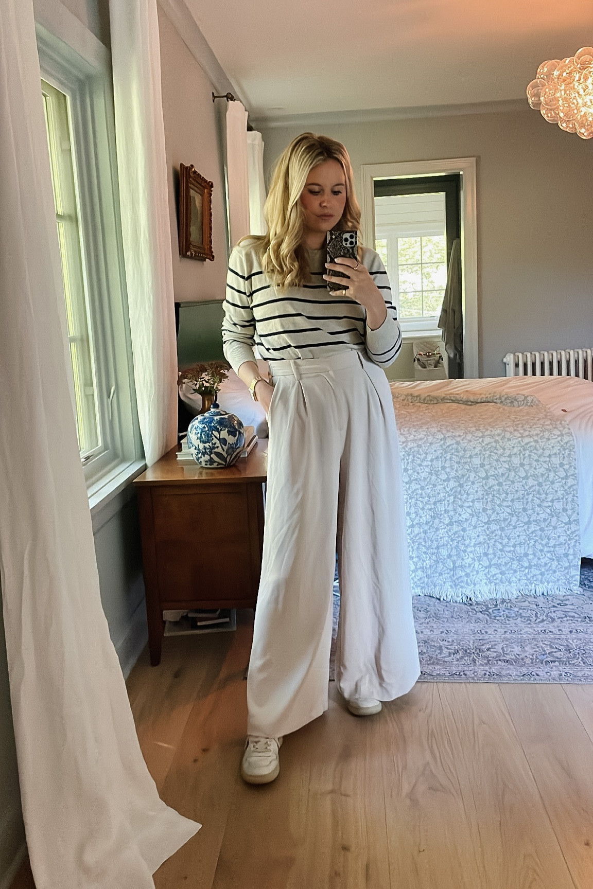 Amazon trousers, striped sweater, fall outfit 

#LTKSeasonal #LTKstyletip