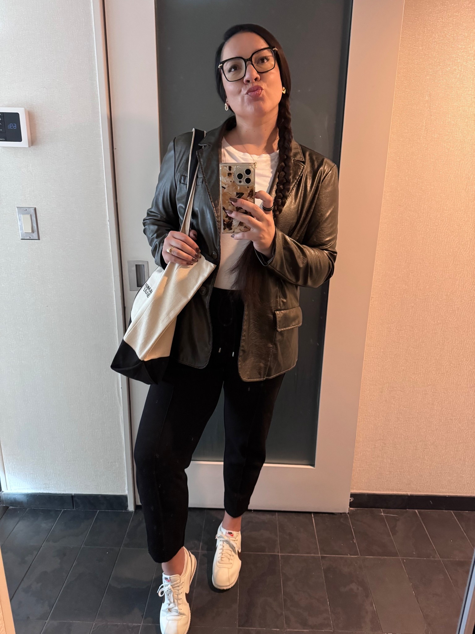 Tory Burch Fellowship: Day 1 in NYC! 🍎 

#LTKSeasonal #LTKWorkwear #LTKMidsize