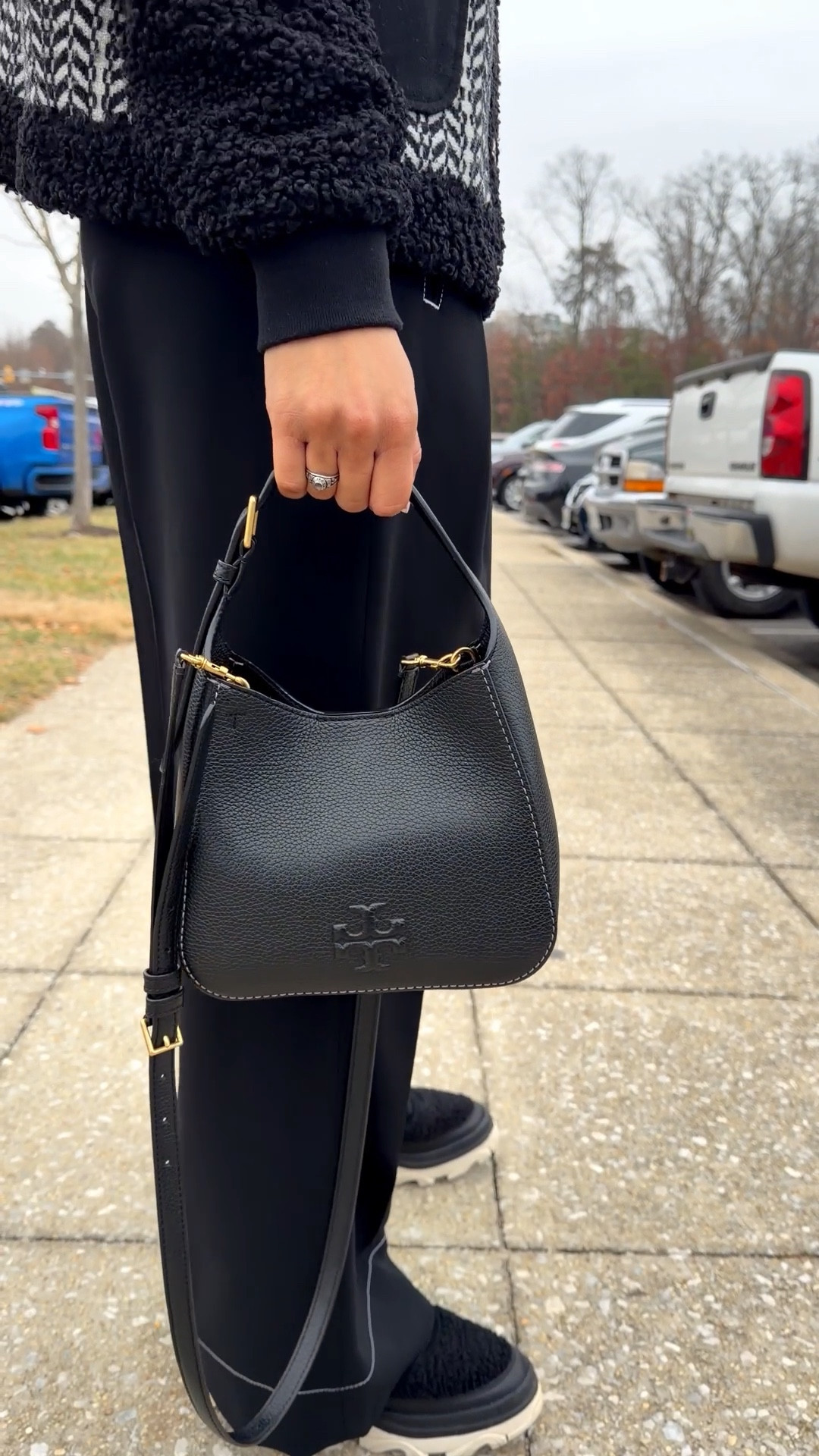 I love how this outfit came together. I originally wanted to style this look with a satin skirt but I swapped it out for the trousers at the last minute. The #Sorel boots have the same teddy texture as the jacket 😍

#LTKGiftGuide #LTKSeasonal #LTKootd