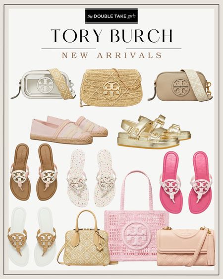 New arrivals from Tory Burch are here! FREE shipping too! 

#LTKStyleTip #LTKShoeCrush #LTKItBag