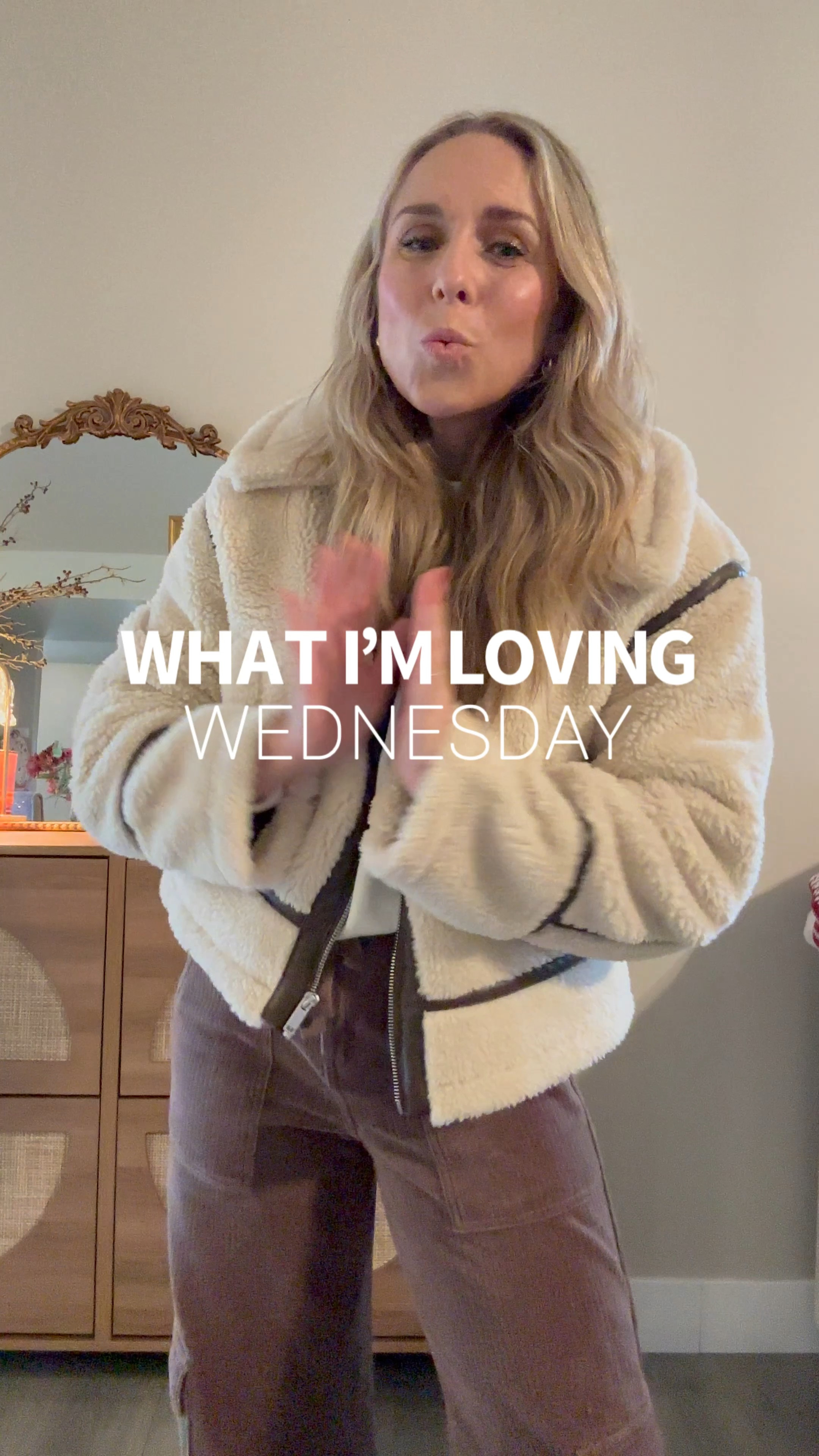 Two things that I’m loving this week that I know you will love too! This jacket is SO good! A lady literally stopped me in the store when I was trying it on to tell me that I needed it.🤣

It’s perfect and true to size. 

This horse puff sleeve sweatshirt is a great elevated better than basic top and it’s 30% off! 

True to size. 

These pants feel like pajamas and are also true to size.💕

#LTKFindsUnder100 #LTKHoliday #LTKGiftGuide