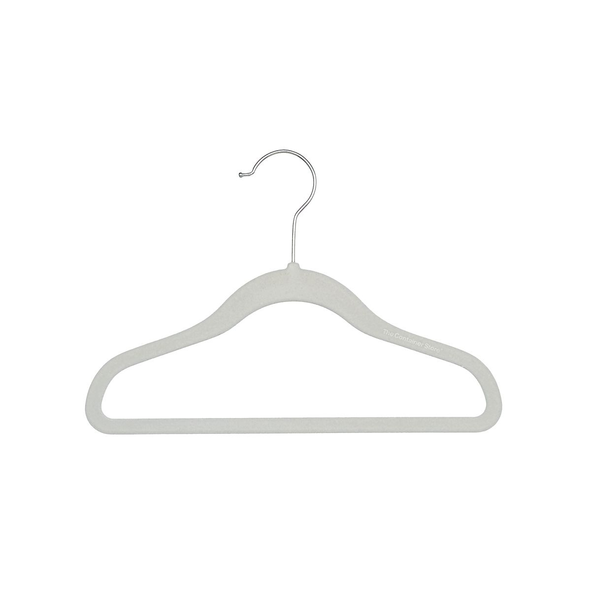Kid's Linen Premium Non-Slip Velvet Hangers | The Container Store