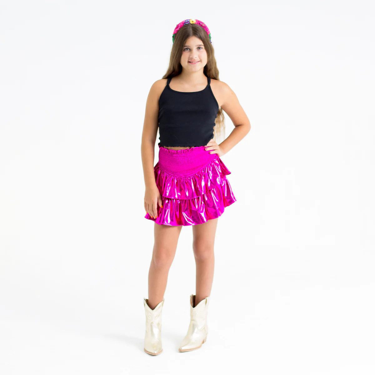 Brookie Fuchsia Tween Skort | BuddyLove