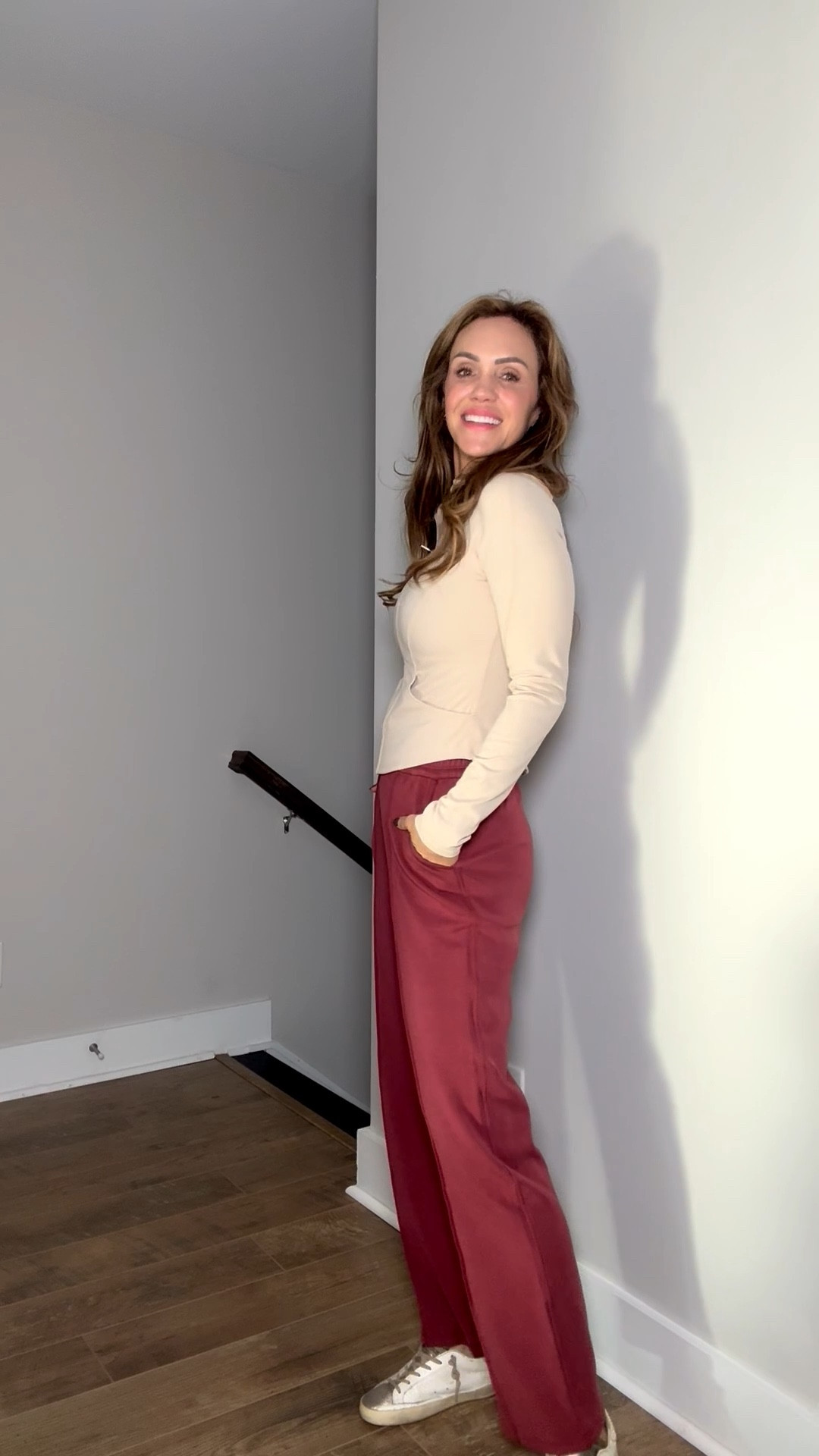 Casual outfit of the day! 

These pants come in lots of different colors. Under $40!

#LTKmomlife #LTKActive #LTKOver40