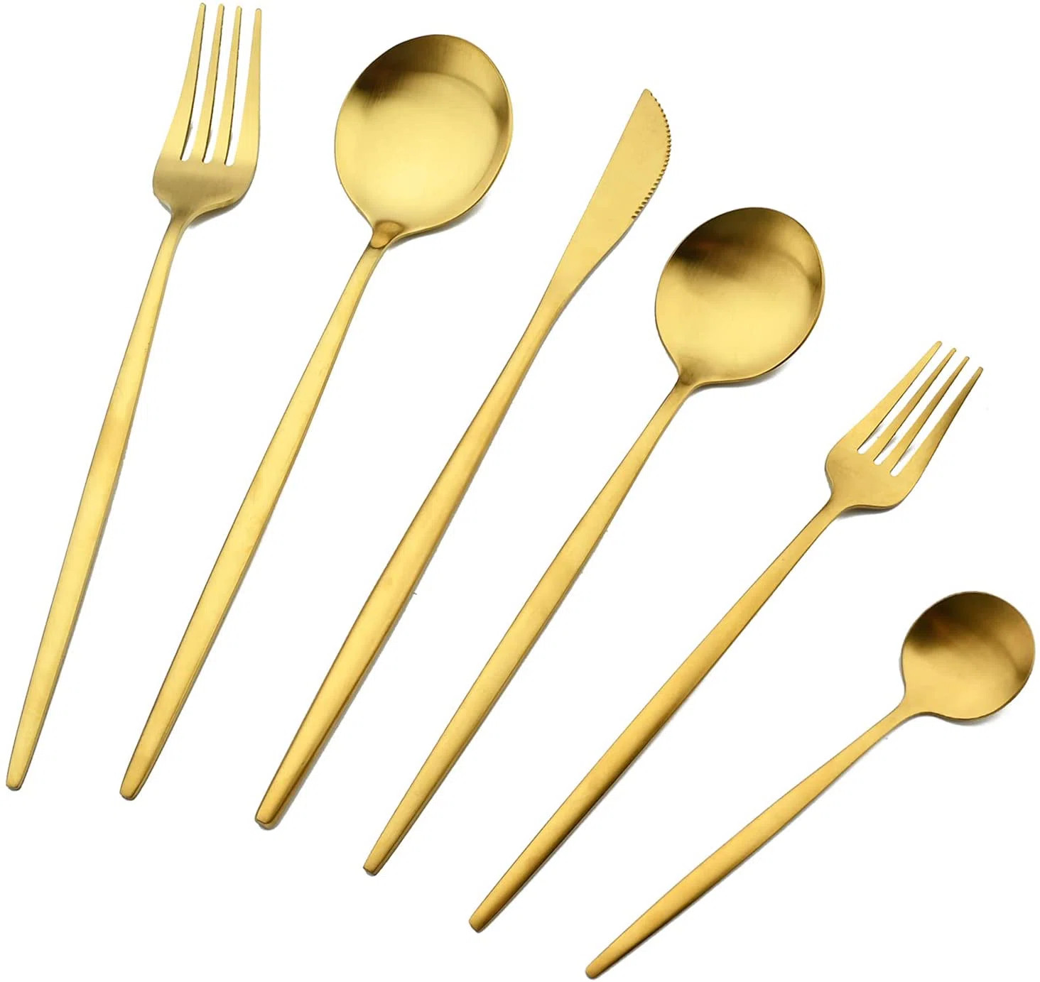 Latitude Run® Naseer 36 Piece 18/10 Stainless Steel Flatware Set Service for 6 & Reviews | Wayfa... | Wayfair North America