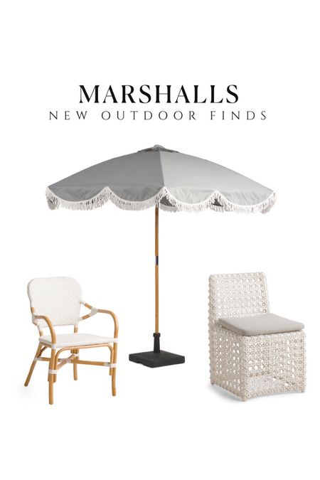 New outdoor finds from Marshalls ✨ love the new  dining chairs! 

#LTKsalealert #LTKfindsunder50 #LTKhome