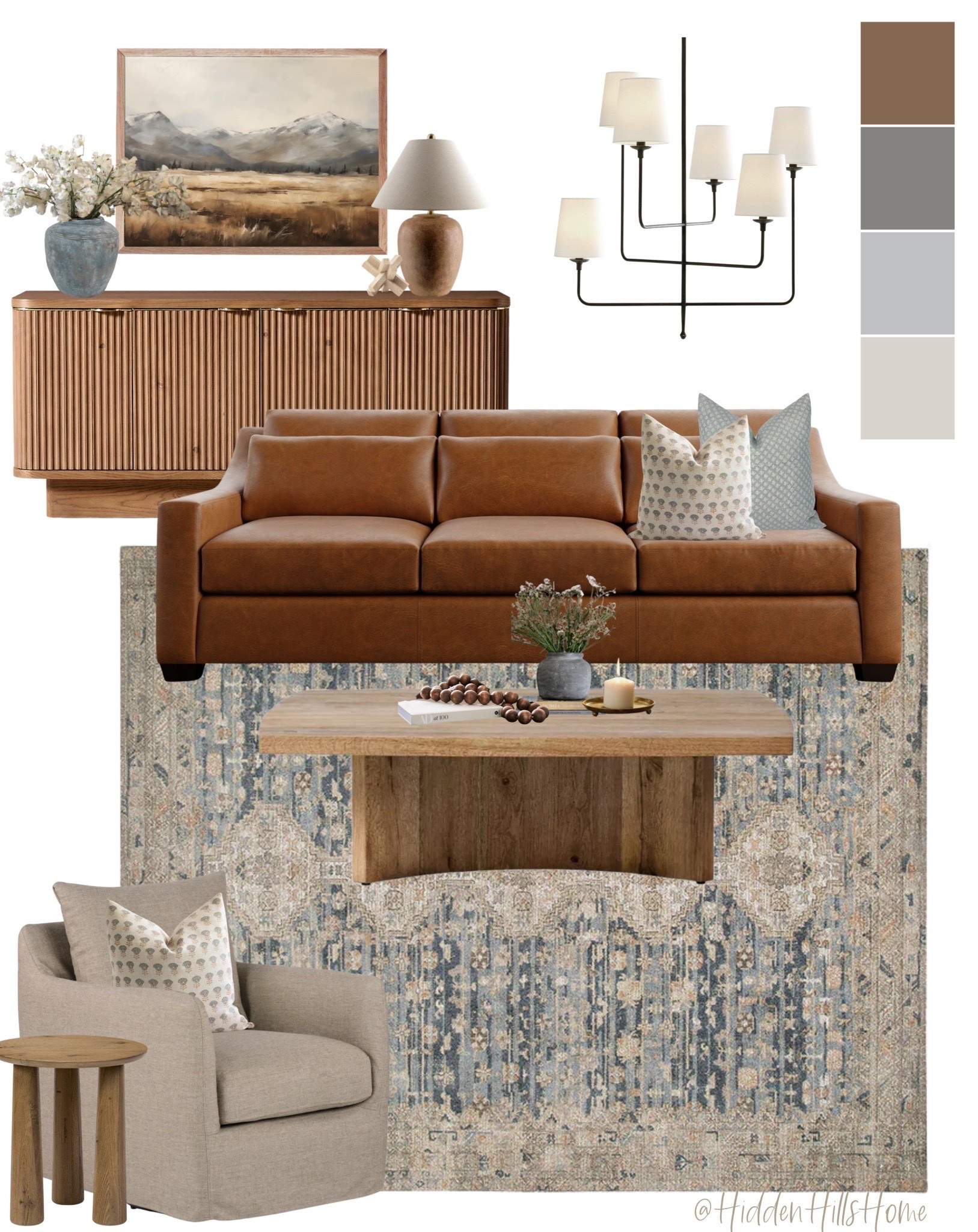 Living room decor mood board, living room design, home decor ideas, leather sofa, living room rug, living room design, swivel chair, media console, cozy home decor

#LTKHome #LTKSaleAlert #LTKSeasonal