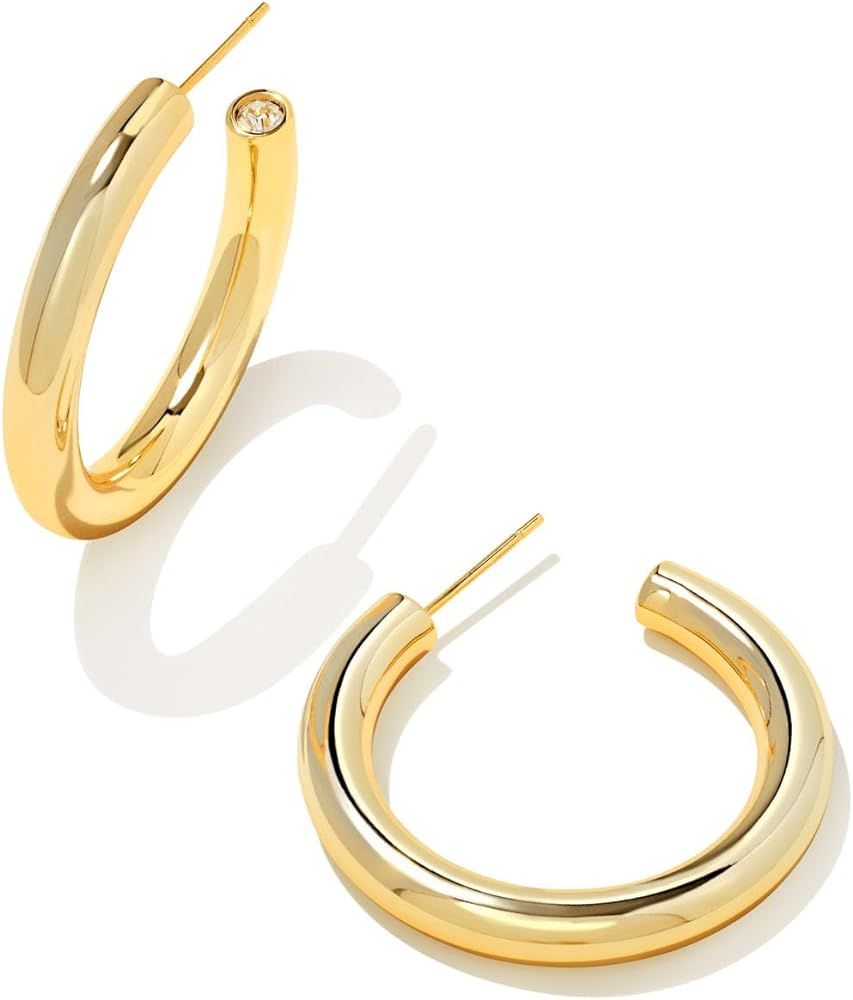 Kendra Scott Colette Large Hoop Earrings, Fashion Jewelry for Women | Amazon (US)