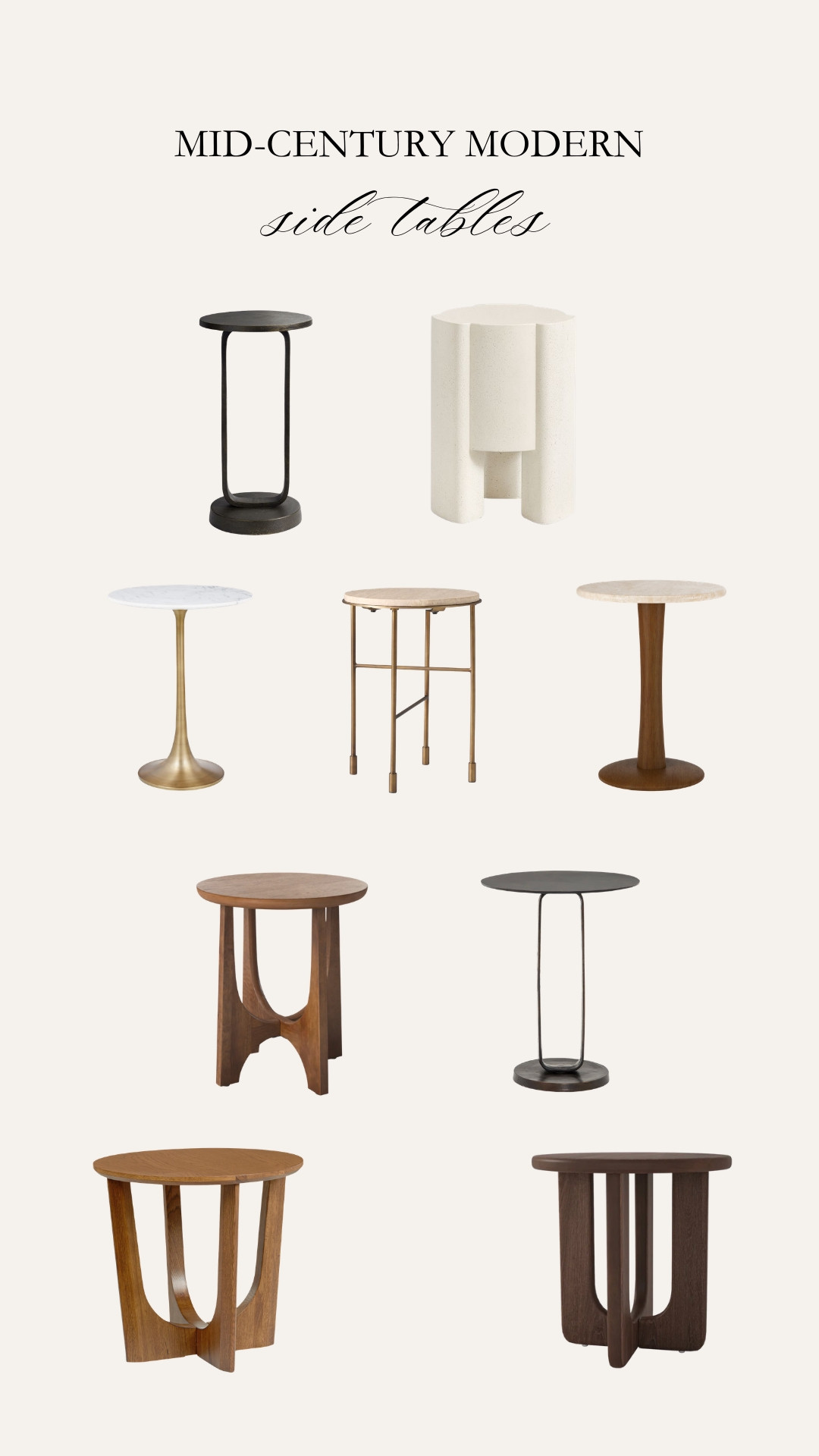 Mid-century modern end tables 

 

#LTKHome