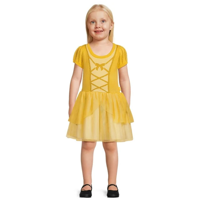 Disney Toddler Girls Beauty and The Beast Cosplay Dress, Sizes 12M-5T | Walmart (US)