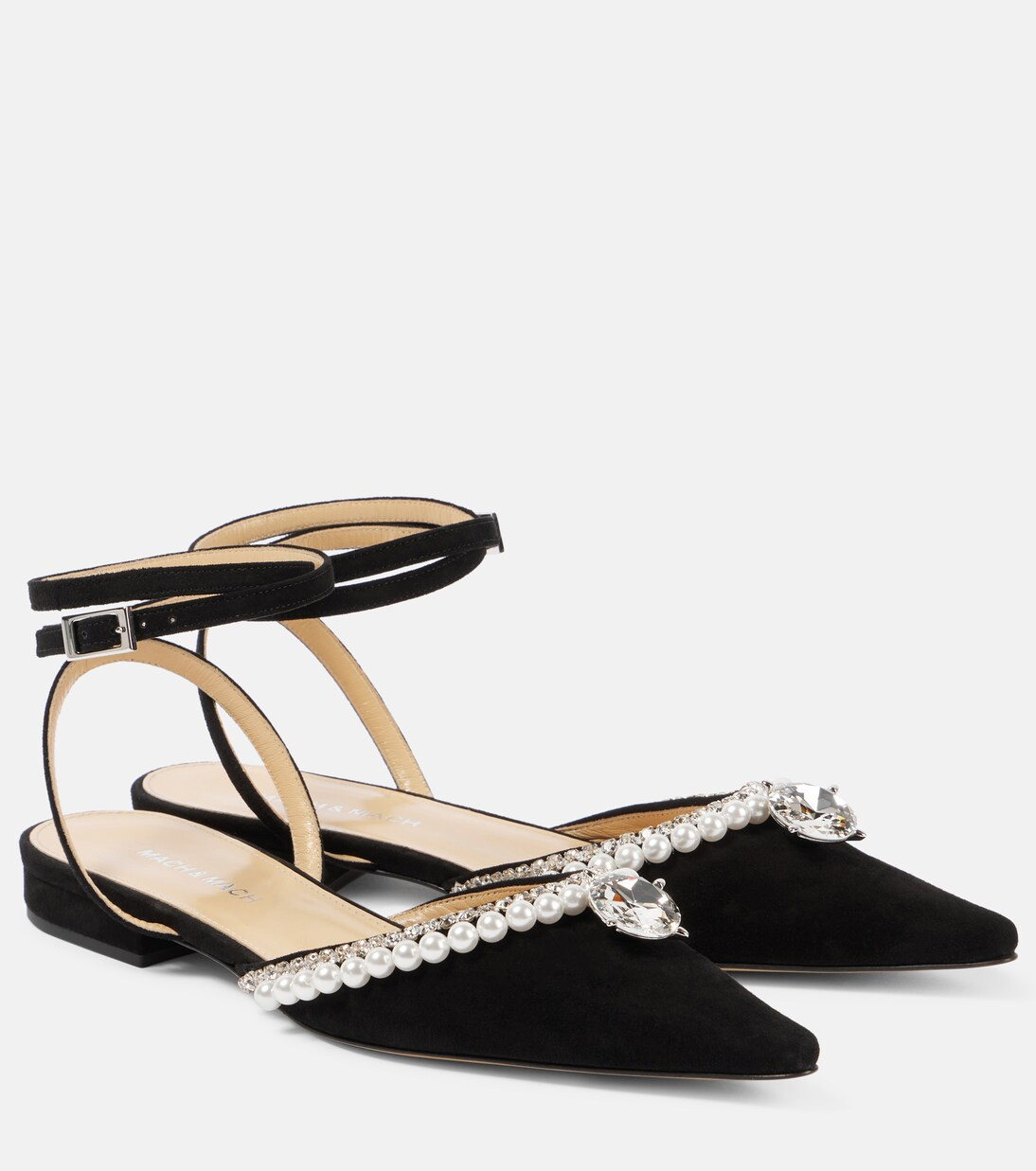 Diamond of Elizabeth suede flats | Mytheresa (US/CA)