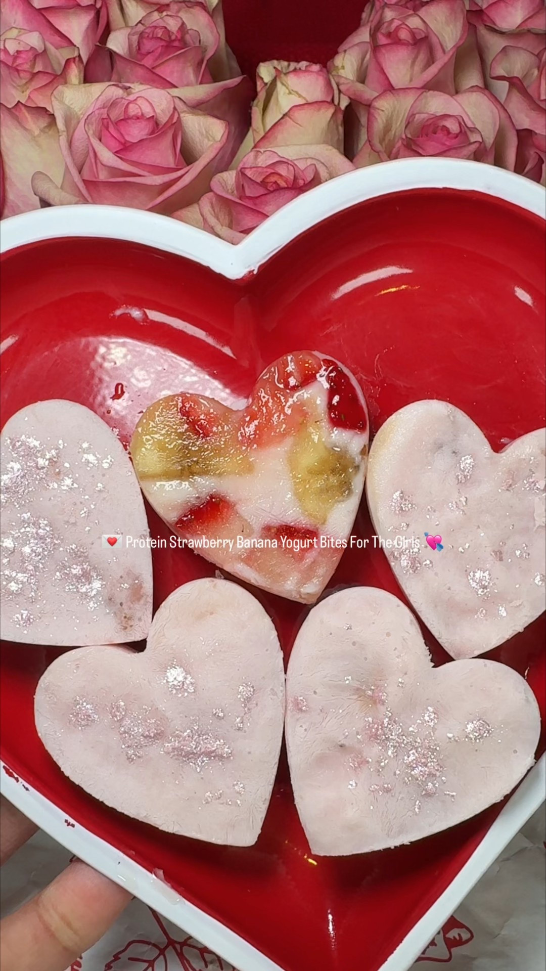 🫶🏽 Recreate these easy 4 ingredient Protein Strawberry Banana Yogurt Bites 💗

All you need is 
💗 your favorite Greek yogurt 
💗 strawberries 
💗 bananas 
💗 agave 

*** Optional: Edible pink sparkles 

#LTKSeasonal #LTKfoodie #LTKHome