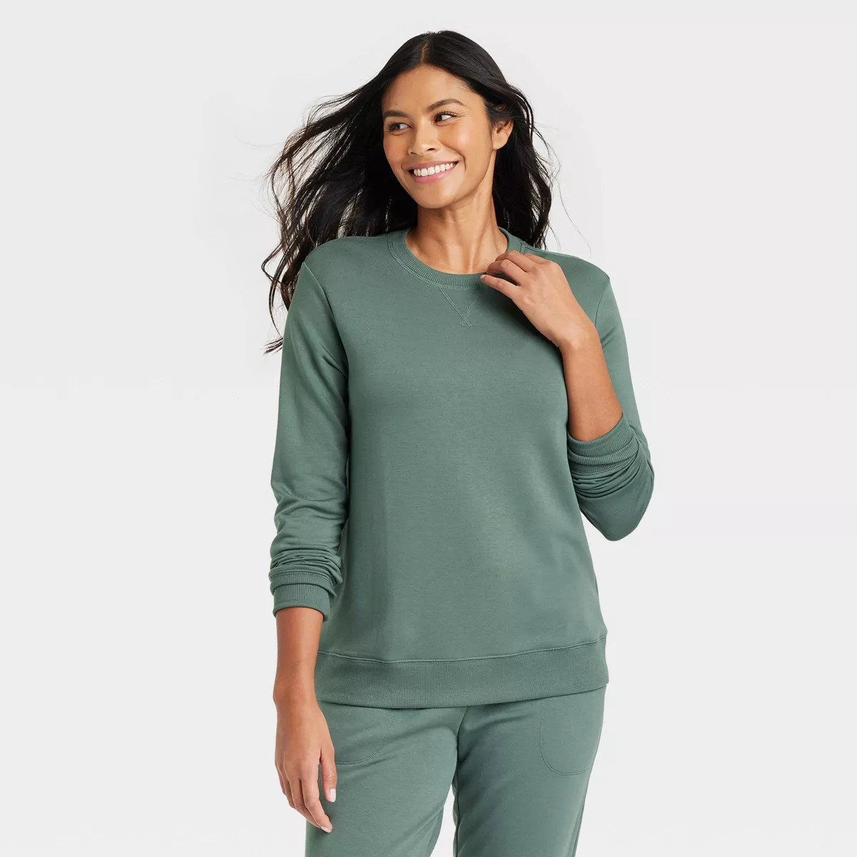 Women's Beautifully Soft Fleece Sweatshirt - Stars Above™ | Target