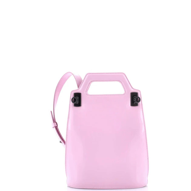 Wanda Top Handle Shoulder Bag Leather Mini | Shop Simon
