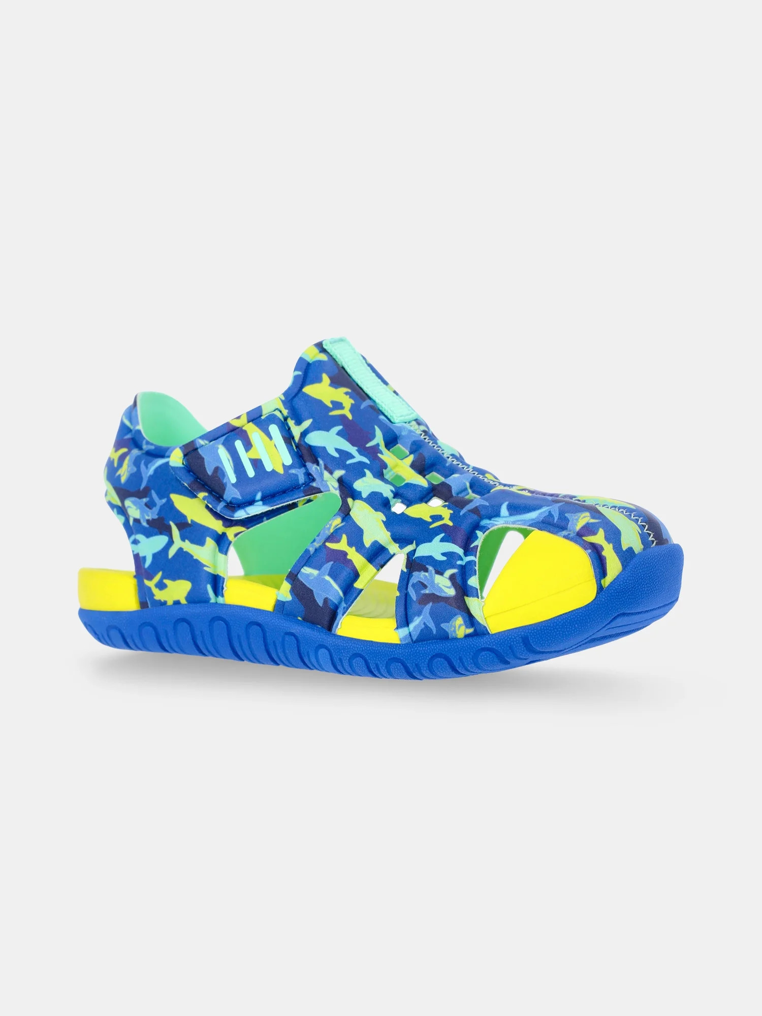 Wonder Nation Baby and Toddler Bump Toe Sandals | Walmart (US)