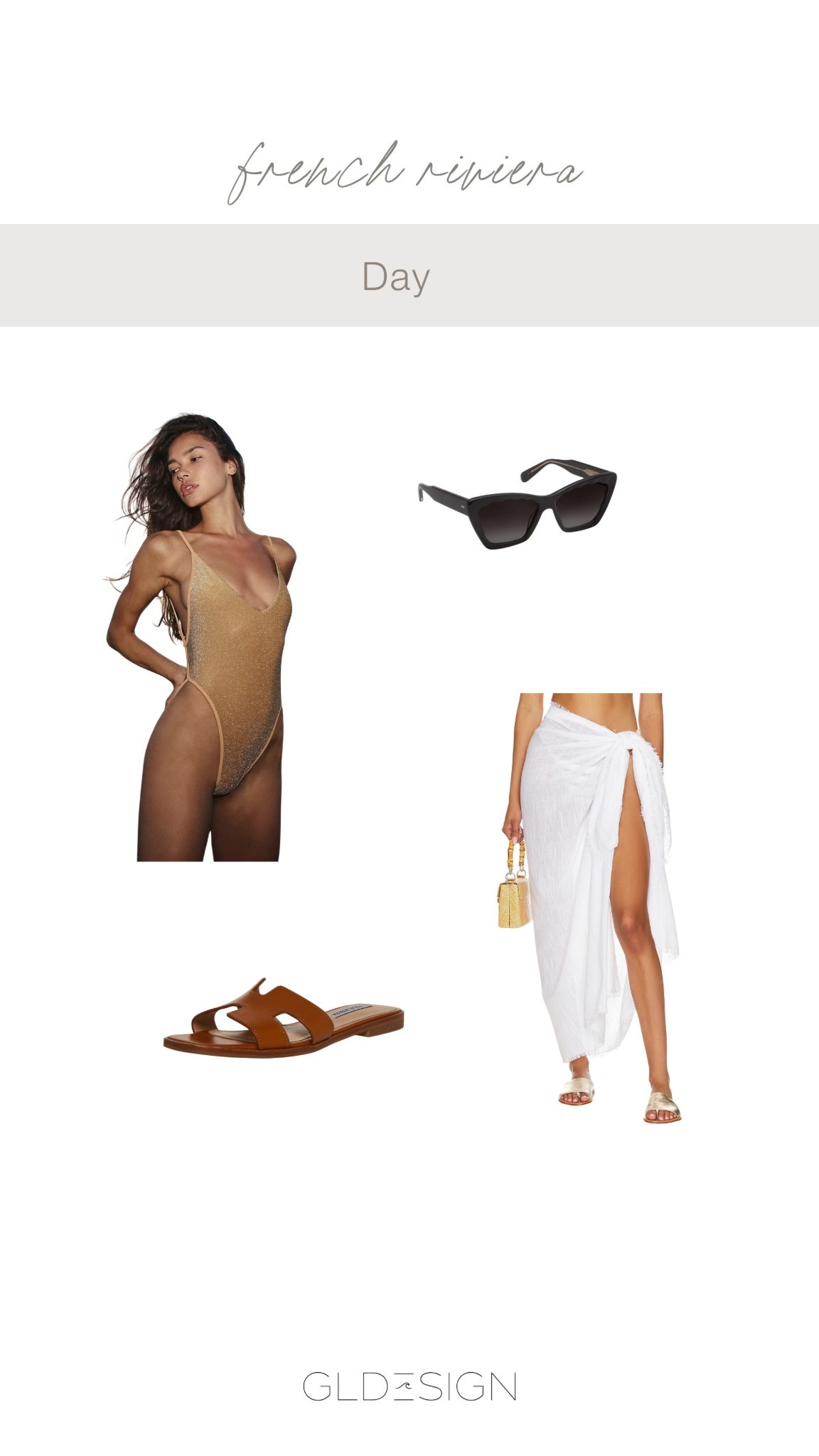 GLDESIGN French Riviera Outfit Daytime 
#GLDESIGN #LTKresort #LTKswim #LTKvacation #LTKsunglasses

#LTKStyleTip #LTKSwim #LTKShoeCrush