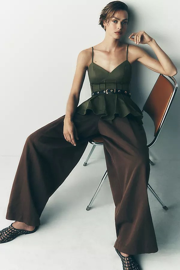 Sleeveless Pleated Top | Anthropologie (US)